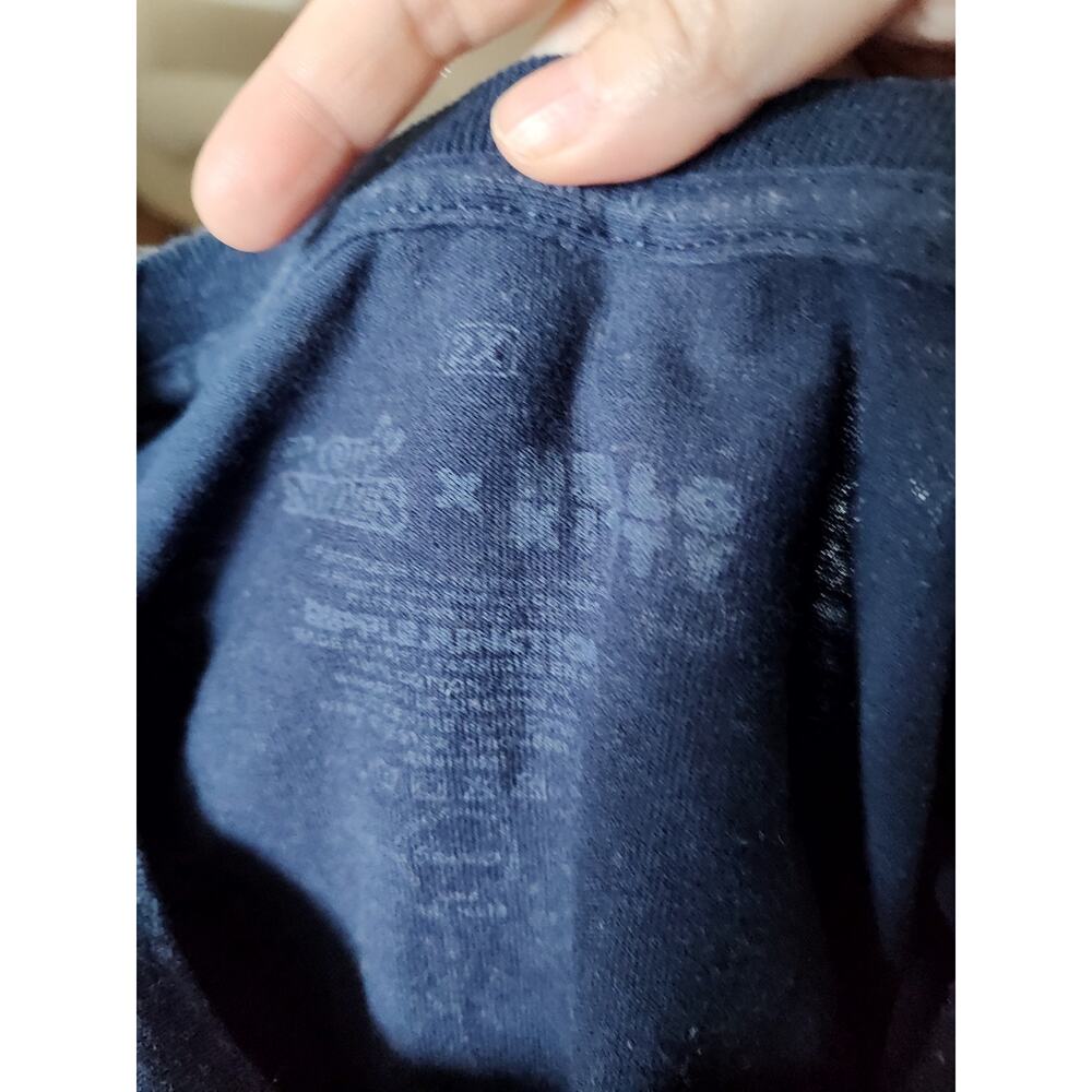 Hello Kitty x Nissin Cup Noodles Collaboration T-Shirt Navy Blue Womens Sz 2X - Picture 5 of 6